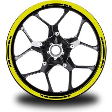 Yazısız Kısa Dış Şerit 16'lı Tek Renk Sticker Modeli