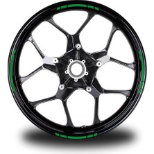 Yazısız Kısa Dış Şerit 16'lı Tek Renk Sticker Modeli