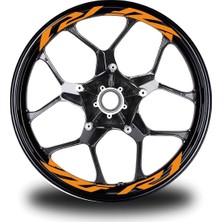 Yzf R1 Yazılı 8li Jant Içi Yazı Sticker Etiket