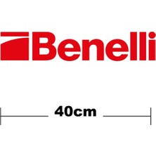 Benelli Logo Yazı Sticker Etiket Tek Renk