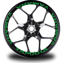 Yamaha Yazılı 16LI Jant Içi Yazı Sticker Etiket