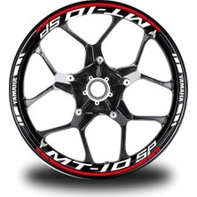 Turuncu Yamaha Fazer Takım Jant Sticker Etiket