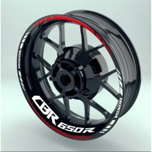 Honda CBR650R Yazılı Jant Içi & Dışı Sticker
