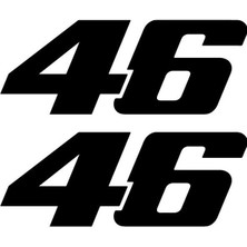 46 Yazılı Mini Sticker Etiket Modeli