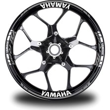 2019-2020 Yamaha Yzf R25 Yeşil- Beyaz Monster Sticker Etiket Ful