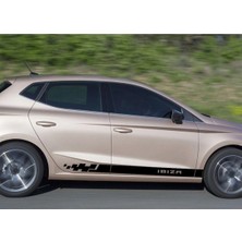 Seat Ibıza Yan Kapı Sticker Etiket Modeli 2