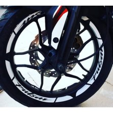 Motosiklet Jant Şeridi Ön Arka Takım Sağ-Sol/ön-Arka