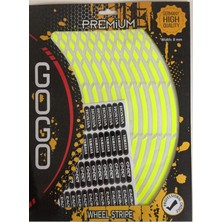 Motosiklet Jant Şeridi Motosiklet Honda Yamaha Uyumlu Sağ-Sol/ön-Arka