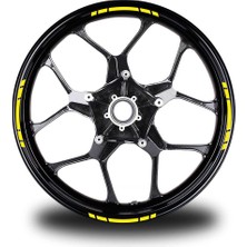 Yazısız Kısa Dış Şerit 16'lı Tek Renk Sticker Modeli