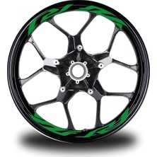 Yzf R1 Yazılı 8li Jant Içi Yazı Sticker Etiket