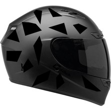 Kare Siyah Kamuflaj Kask Sticker Modeli