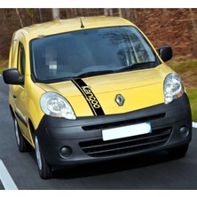 Renault Kangoo Ön Kaput Şerit Sticker Etiket Modeli
