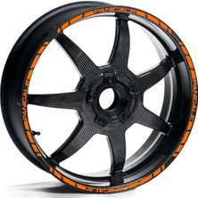 Ducati Panigale Renkli Jant Sticker Etiket Modeli.