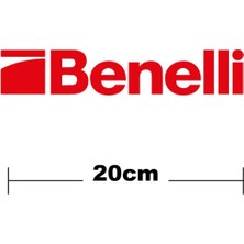 Benelli Logo Yazı Sticker Etiket Tek Renk