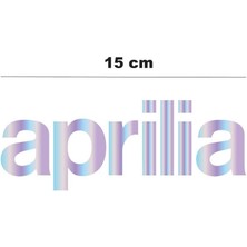 Hologram 15CM Aprilia Sticker Etiket Modeli