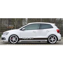 Volkswagen Polo Gti Yan Kapı Sticker Etiket Modeli