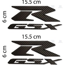 Suzuki Gsx-R Kabartmalı Damla Sticker Etiket Modeli