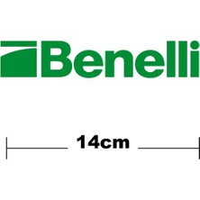 Benelli Logo Yazı Sticker Etiket Tek Renk