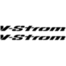 Suzuki V-Strom Orijinal Yazı Sticker Etiket Modeli