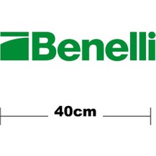 Benelli Logo Yazı Sticker Etiket Tek Renk