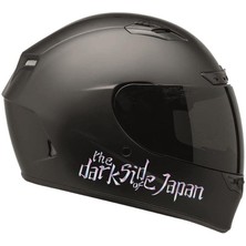 Yamaha Dark Side Of Japan Işaretli Hologram Motosiklet Kask Sticker Etiket Modeli 2