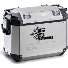 Desenli Motosiklet Çanta Sticker Etiket Modeli - 2