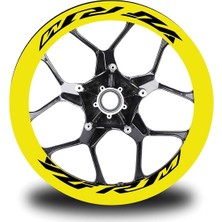 Yzf R1M  Yazılı 8li Jant Içi Yazı Sticker Etiket