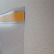 C Büküm A5 Ebat Yapışanlı Pvc Fiyatlık Etiketlik 10 Adet