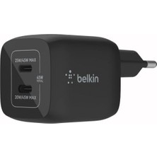 Çift Usb-C Duvar Şarj Cihazı 45W, iPhone 14, 13, 12, Pro, Pro Max, iPad Pro 12.9, 11, Macbook, Galaxy S23, S23+, Ultra, Tab ve Daha Fazlası Için Gan Teknolojili Pd 3.0 Hızlı Şarj