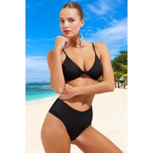 Modern Desenli Bikini Takımı Hızlı Kuruyan Uv Korumalı Ergonomik Kesim Özel Tasarım
