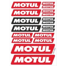 A4 18 Parça Sticker