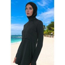 Modern Tesettür Plaj Giyim Yüksek Konfor Şık Detaylı ve Havuz Için Ergonomik Kesim