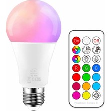 Ambiyans Aydınlatma Rgb LED Lamba Kumandalı Renk Değiştirebilen
