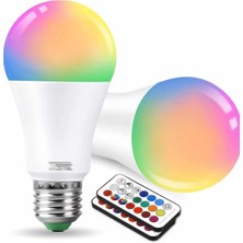 Ambiyans Aydınlatma Rgb LED Lamba Kumandalı Renk Değiştirebilen
