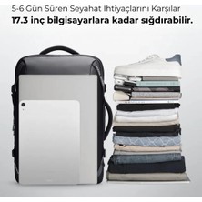 Mark Ryden Venture XL Genişletilebilir Su Geçirmez USB Şarj Girişli 17.3" Uyumlu Seyahat ve Laptop Sırt Çantası