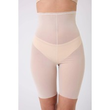 Freshness 0007 Lazer Kesim Tül Yüksek Bel Şort Korse