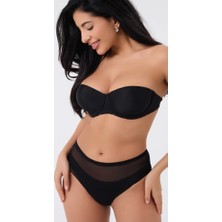 Freshness 0025 Lazer Kesim Tül Yüksek Bel Bato Korse