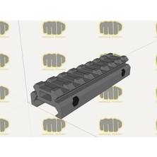 BYR Yükseltme Veeber 016 Weaver - 10mm (plastik Aparattır)