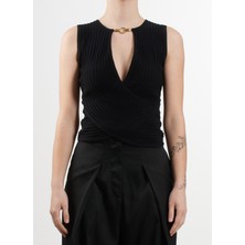 Just Cavalli Siyah Kadın Bluz 78PAFM16