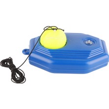 Tenis Topu Sırt Tabanı Eğitim Seti Tek Kişilik Antrenman Için Ka Elastik Ip (Yurt Dışından)