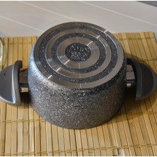 Oms Granit Basık Tencere 24CM