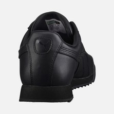 Puma Roma Basic Jr Kadın Siyah Sneaker 354259121