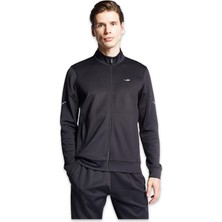 Lescon 25S-1249 Fermuarlı Ceket Siyah Erkek Ceket