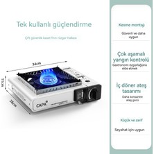 Yuanbao Kaset Sobası Açık Sahada Sobası Tencere Sobası Taşınabilir Kart Manyetik Soba Kamp Sobası (Yurt Dışından)