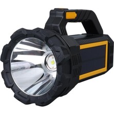 Powermaster MX-W5190-P50 Solar Şarjlı El Feneri Uzun Mesafe Işıldak