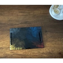 Retro Tarz Epoksi Tepsi 20X30 Ebatlarında