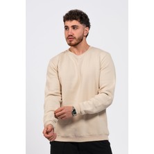 Regular Sırtta Baskılı Scary Sweatshirt