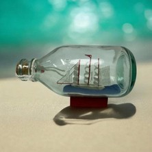 Dk DK-248 Giftzen Masaüstü Tüp Şişe Deniz Temalı 14 cm