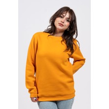 Regular Sırtta Baskılı Scary Sweatshirt