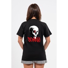 Regular Sırtta Scary Baskılı Tshirt